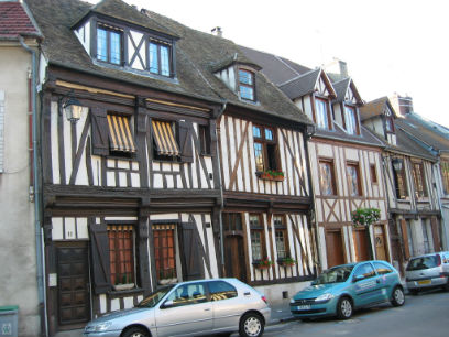 Vernon, maisons 16e siècle